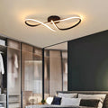 Modern Dimmable LED Ceiling Chandelier – Gold or Chrome Aluminium Ceiling Light with Remote & App Control for Living Room, Dining Room, Bedroom & Kitchen