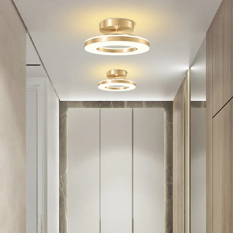Modern LED Ceiling Light | Indoor Flush Mount Ceiling Lamp | Living Room, Bedroom, Dining Room, Hallway, Balcony & Kitchen Lighting Fixture