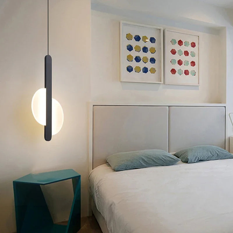 LED Pendant Lights Modern Hanging Lamp Chandeliers Indoor Lighting Home Decor for Living Room Bedroom Bedside Light Fixture