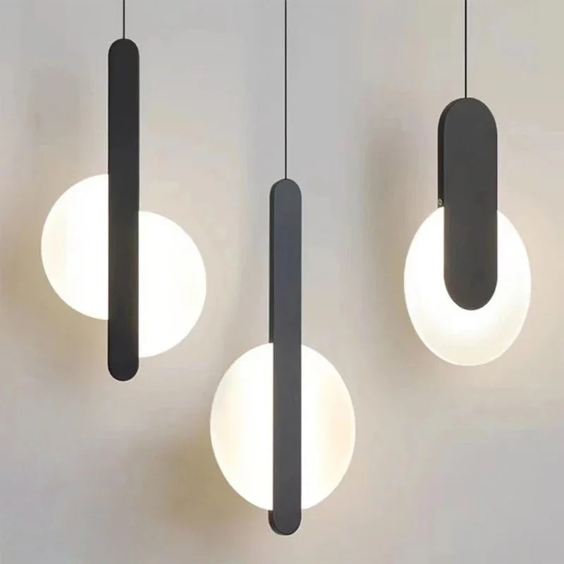 LED Pendant Lights Modern Hanging Lamp Chandeliers Indoor Lighting Home Decor for Living Room Bedroom Bedside Light Fixture