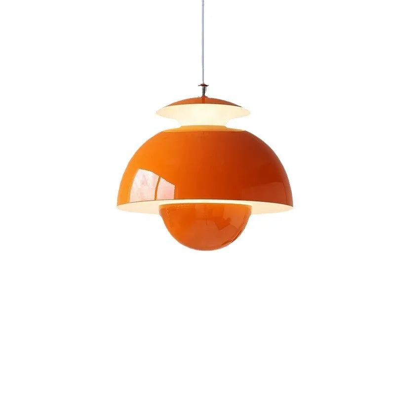 Adjustable Crystal Bud Pendant, for bedrooms, bars and dining rooms, for bedroom, adjustable-height bud silhouette