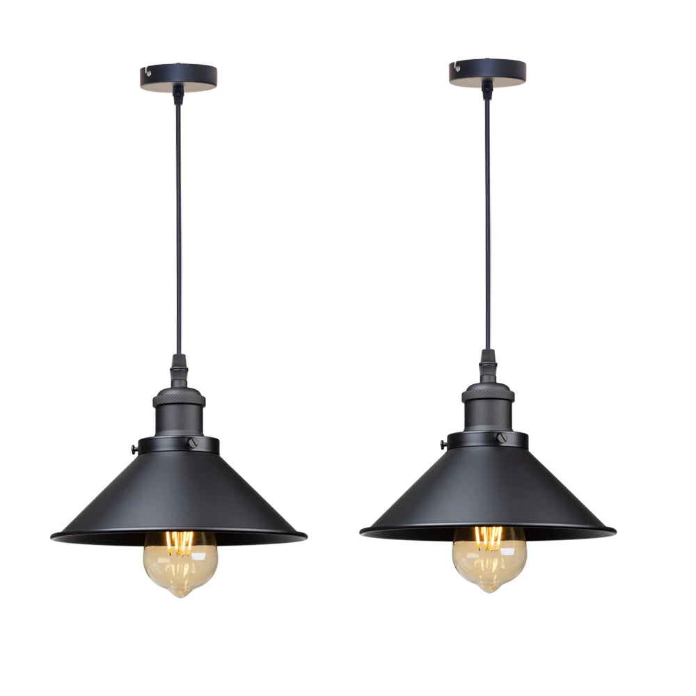 Industrial-chic Loft Pendant Lamp, for kitchens, dining nooks and bedrooms, for kitchen, loft-style weathered shade