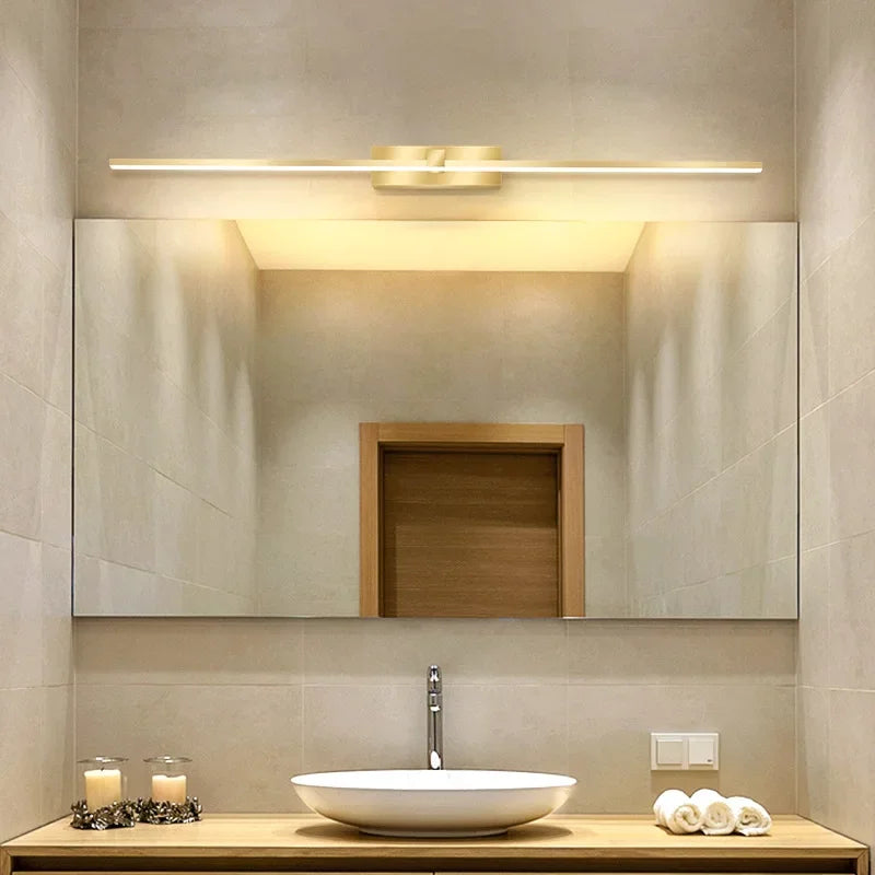 Versatile Tri-Colour Bathroom Sconce, for bathrooms and bath mirrors, three switchable colour temperatures, for bathroom, tri-colour switching