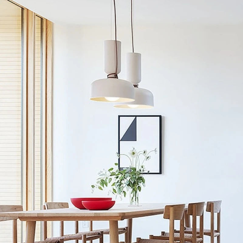 Artisanal Forged Iron Art Chandelier, for restaurants and bedrooms, for living room, six sculptural shade shapes