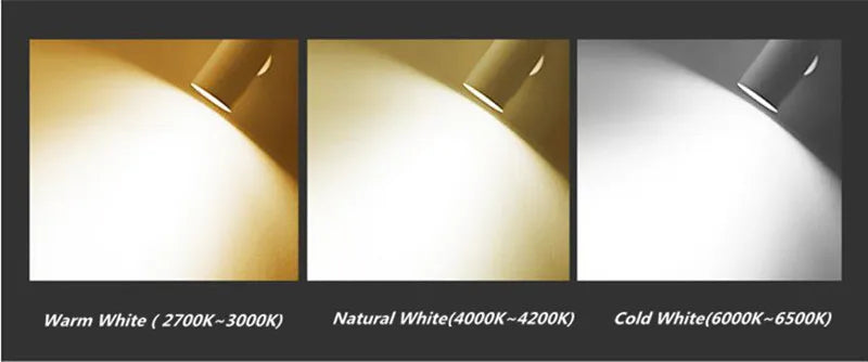 Velique Adjustable Dimmable LED Downlight – Surface-Mounted Ceiling Spotlight, Warm White