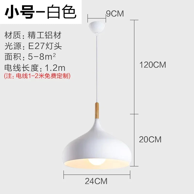 Compact Nordic Table Pendant, for cafés, salons and creative studios, a brushed-aluminium dome shade, for café, beauty salon, aluminium dome shade