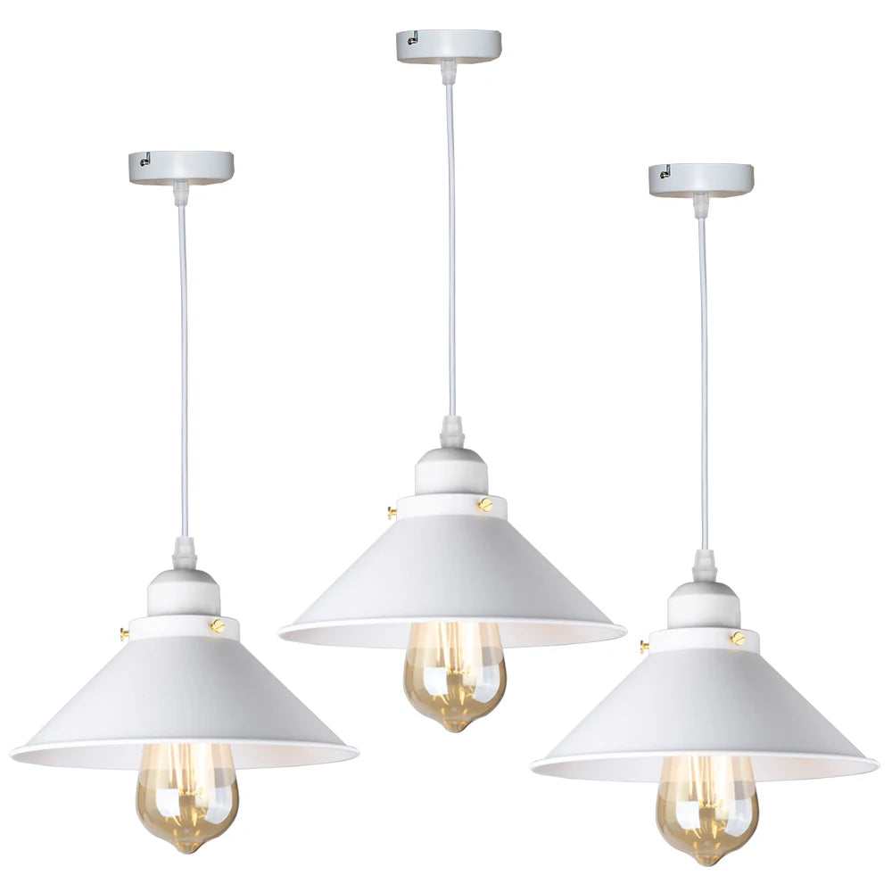 Industrial-chic Loft Pendant Lamp, for kitchens, dining nooks and bedrooms, for kitchen, loft-style weathered shade