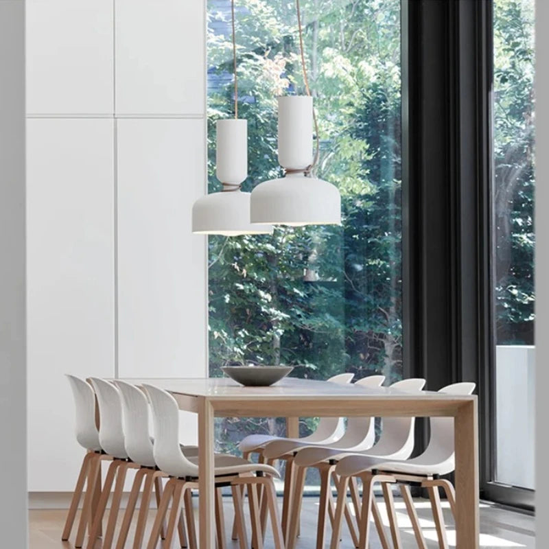 Artisanal Forged Iron Art Chandelier, for restaurants and bedrooms, for living room, six sculptural shade shapes