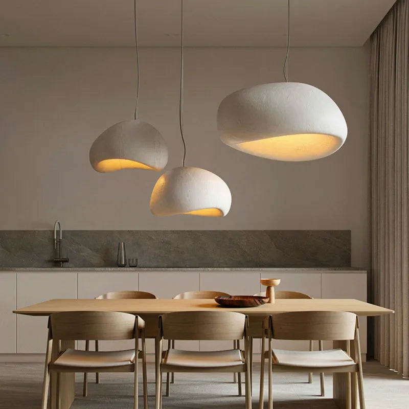 Product photo of the wabi-sabi dome pendant light.