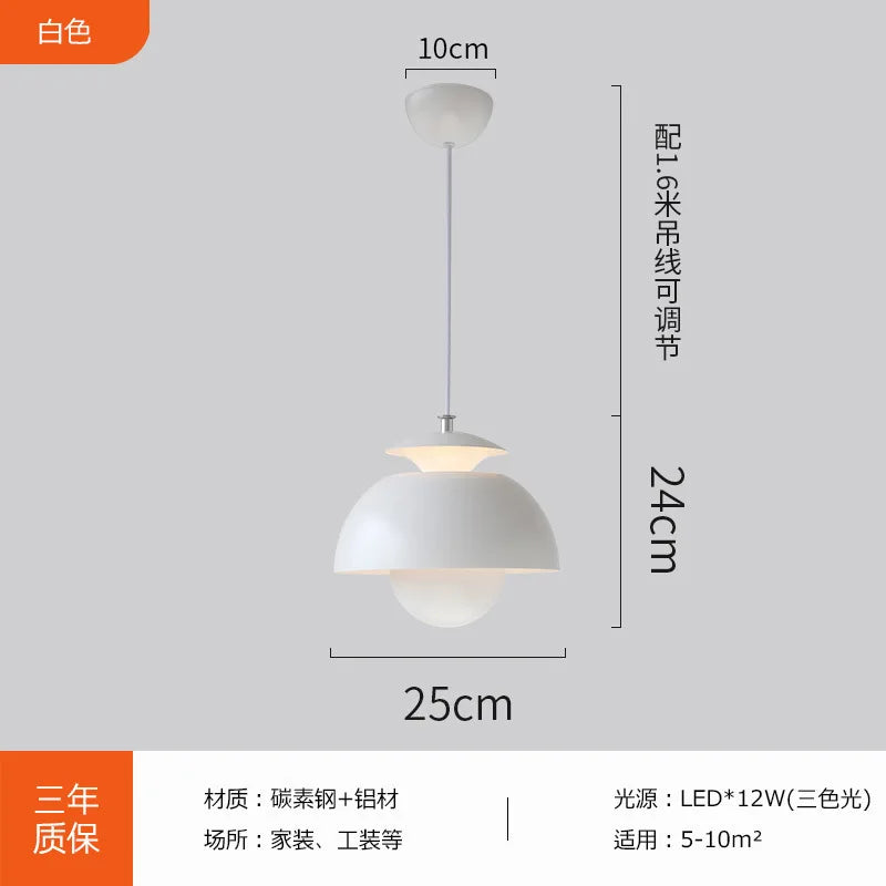 Adjustable Crystal Bud Pendant, for bedrooms, bars and dining rooms, for bedroom, adjustable-height bud silhouette