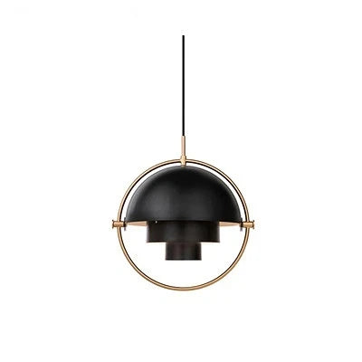 Gubi-Style Multi-Lens Chandelier, for dining rooms and restaurants, for dining room, multi-lens glass cluster