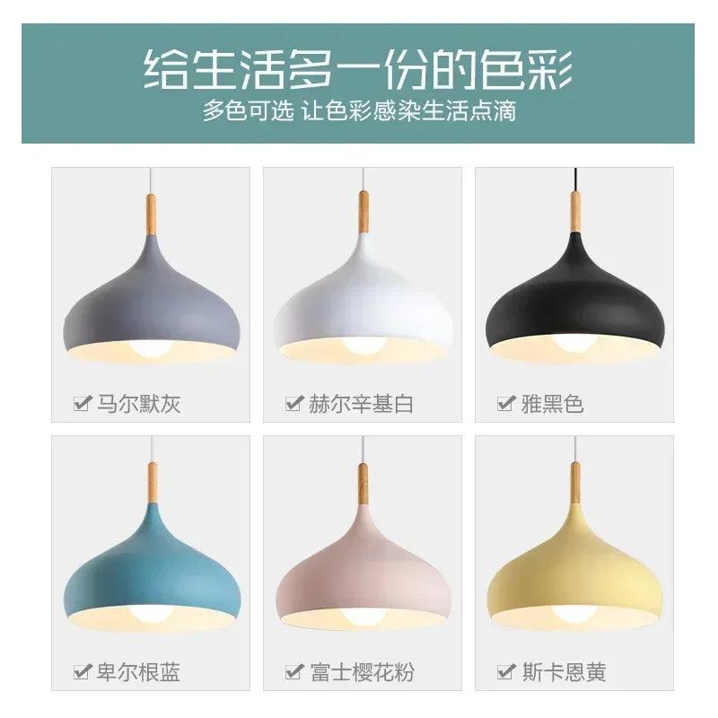 Compact Nordic Table Pendant, for cafés, salons and creative studios, a brushed-aluminium dome shade, for café, beauty salon, aluminium dome shade