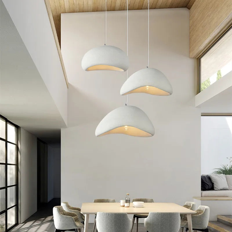 Product photo of the wabi-sabi dome pendant light.
