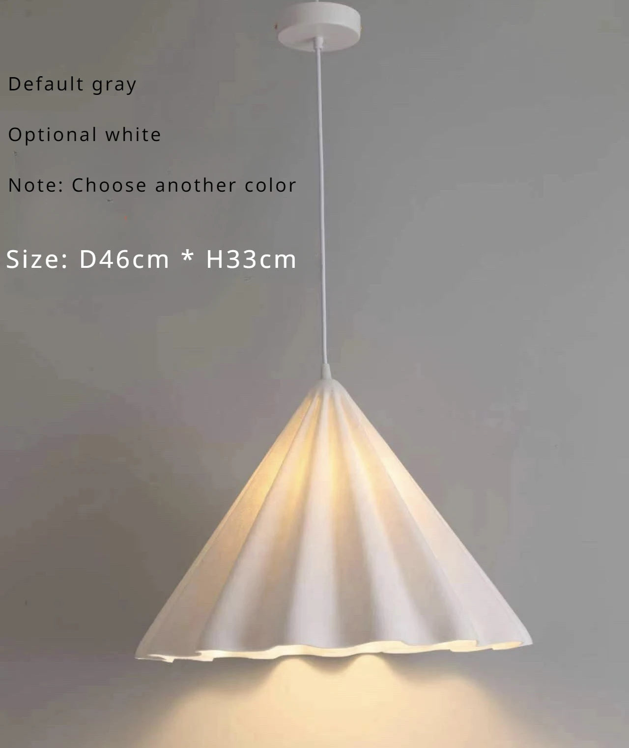 Acoustic-soft Felt Pendant Light, for living rooms, studies and bar counters, a sound-softening felt shade, for living room, bedroom, grey felt shade