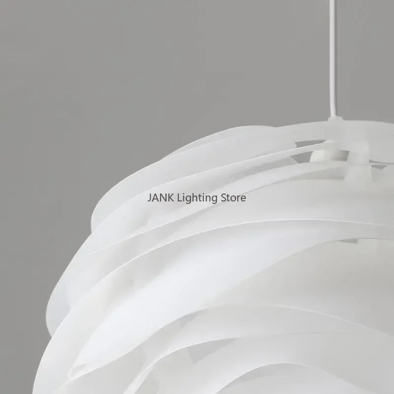 Romantic White Rose Petal Chandelier, for kitchen islands, bedrooms and restaurants, for kitchen, 33cm or 43cm rose silhouette