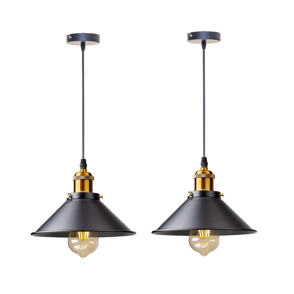 Industrial-chic Loft Pendant Lamp, for kitchens, dining nooks and bedrooms, for kitchen, loft-style weathered shade