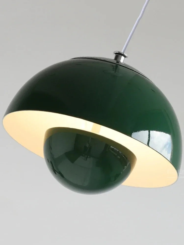 Flower Bud Pendant, for dining desks, children's rooms and bedsides, for restaurant, flower-bud glass shade
