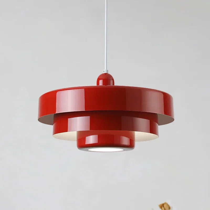 Bold Retro Orange Ceiling Chandelier, for restaurants, cafés and dining rooms, for restaurant, retro orange glass shade