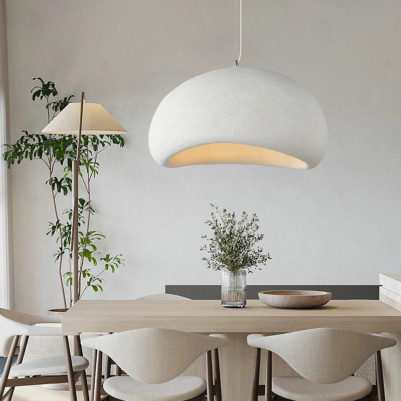 Product photo of the wabi-sabi dome pendant light.