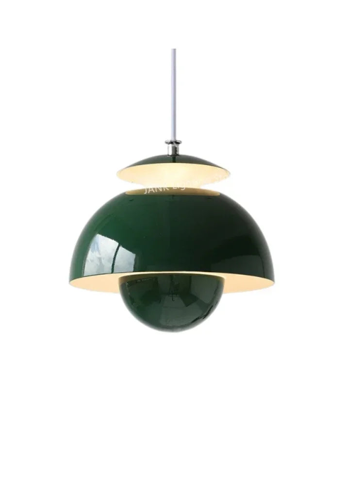 Flower Bud Pendant, for dining desks, children's rooms and bedsides, for restaurant, flower-bud glass shade