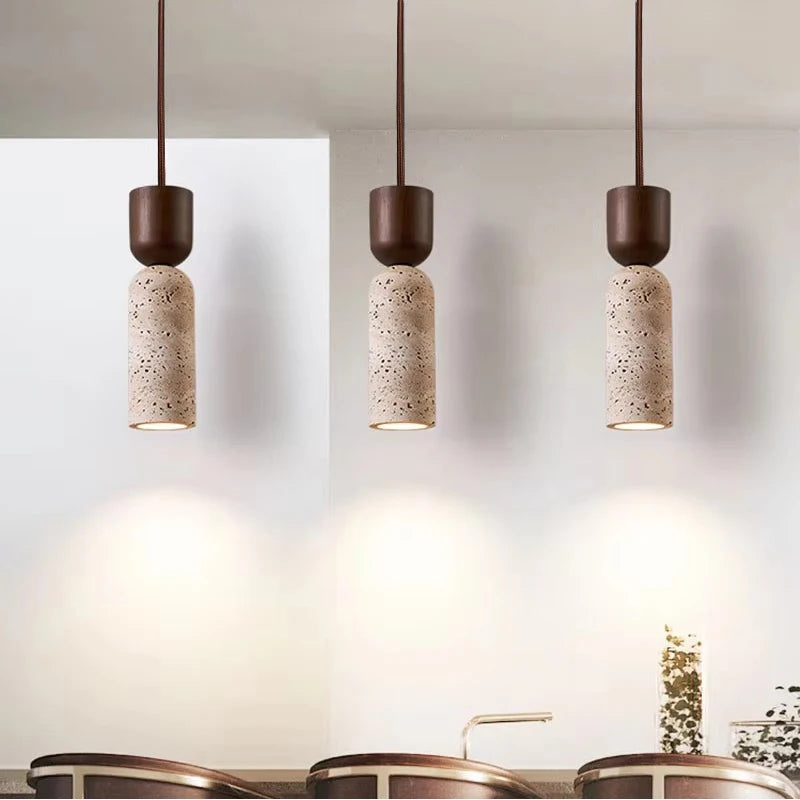 Serene Wabi-Sabi Bedside Chandelier, for bedrooms and boutique guest rooms, for bedroom, wabi-sabi textured finish