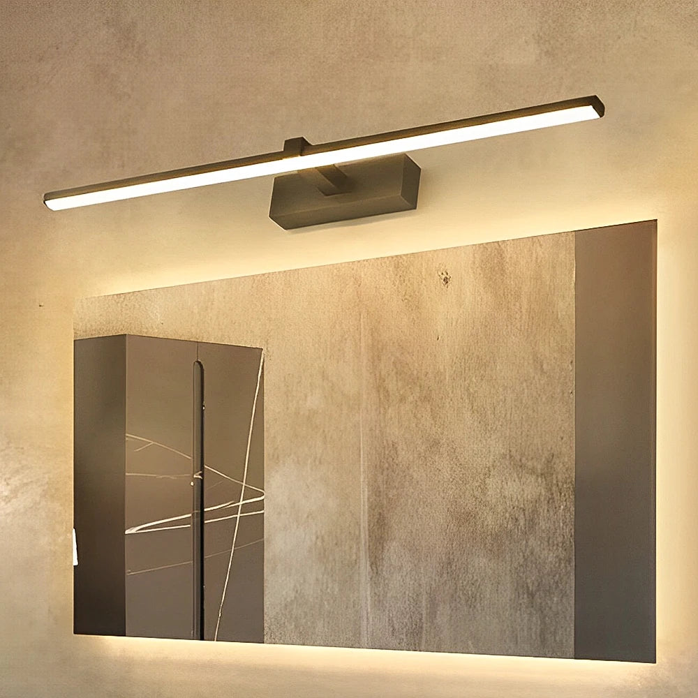 Versatile Tri-Colour Bathroom Sconce, for bathrooms and bath mirrors, three switchable colour temperatures, for bathroom, tri-colour switching