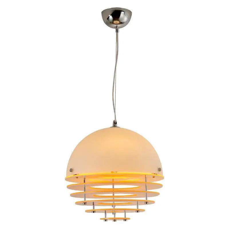 Atmospheric Sunset Glass Pendant, for bars, dining rooms and terraces, for restaurant, 20cm or 30cm gradient shade