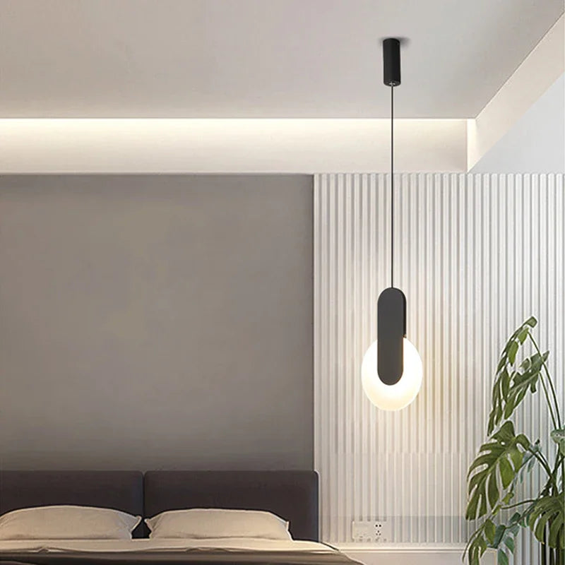 LED Pendant Lights Modern Hanging Lamp Chandeliers Indoor Lighting Home Decor for Living Room Bedroom Bedside Light Fixture