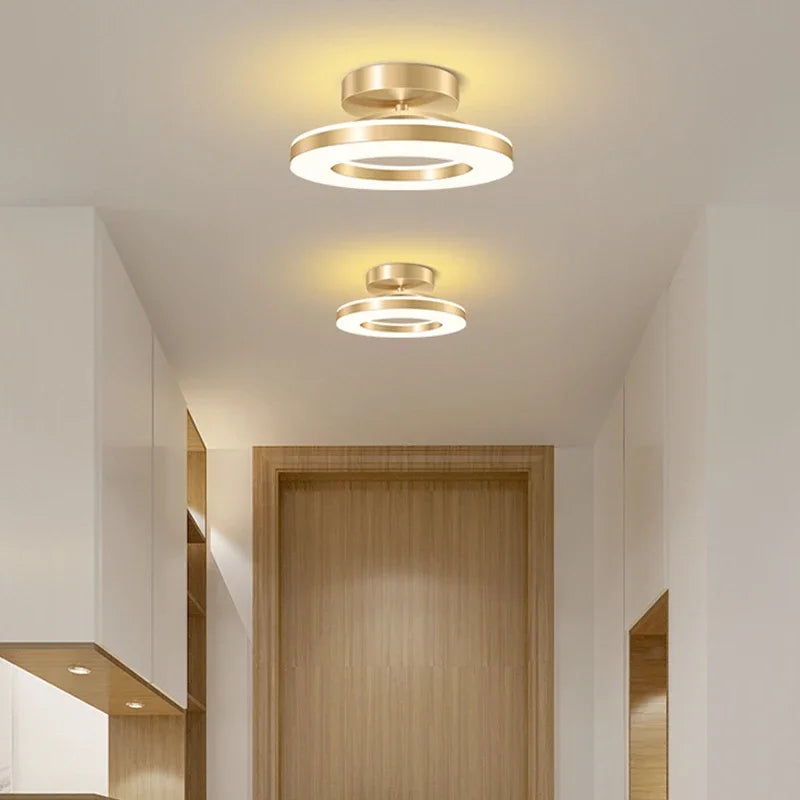 Modern LED Ceiling Light | Indoor Flush Mount Ceiling Lamp | Living Room, Bedroom, Dining Room, Hallway, Balcony & Kitchen Lighting Fixture